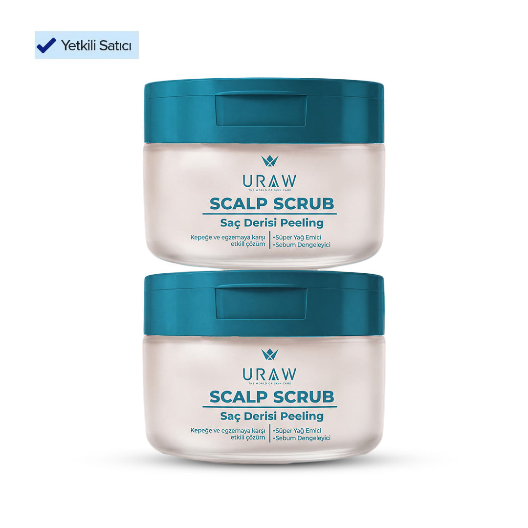 Saç Derisi Peelingi | Arındırıcı & Dengeleyici Hair Scrub 200 ml 2’li Set