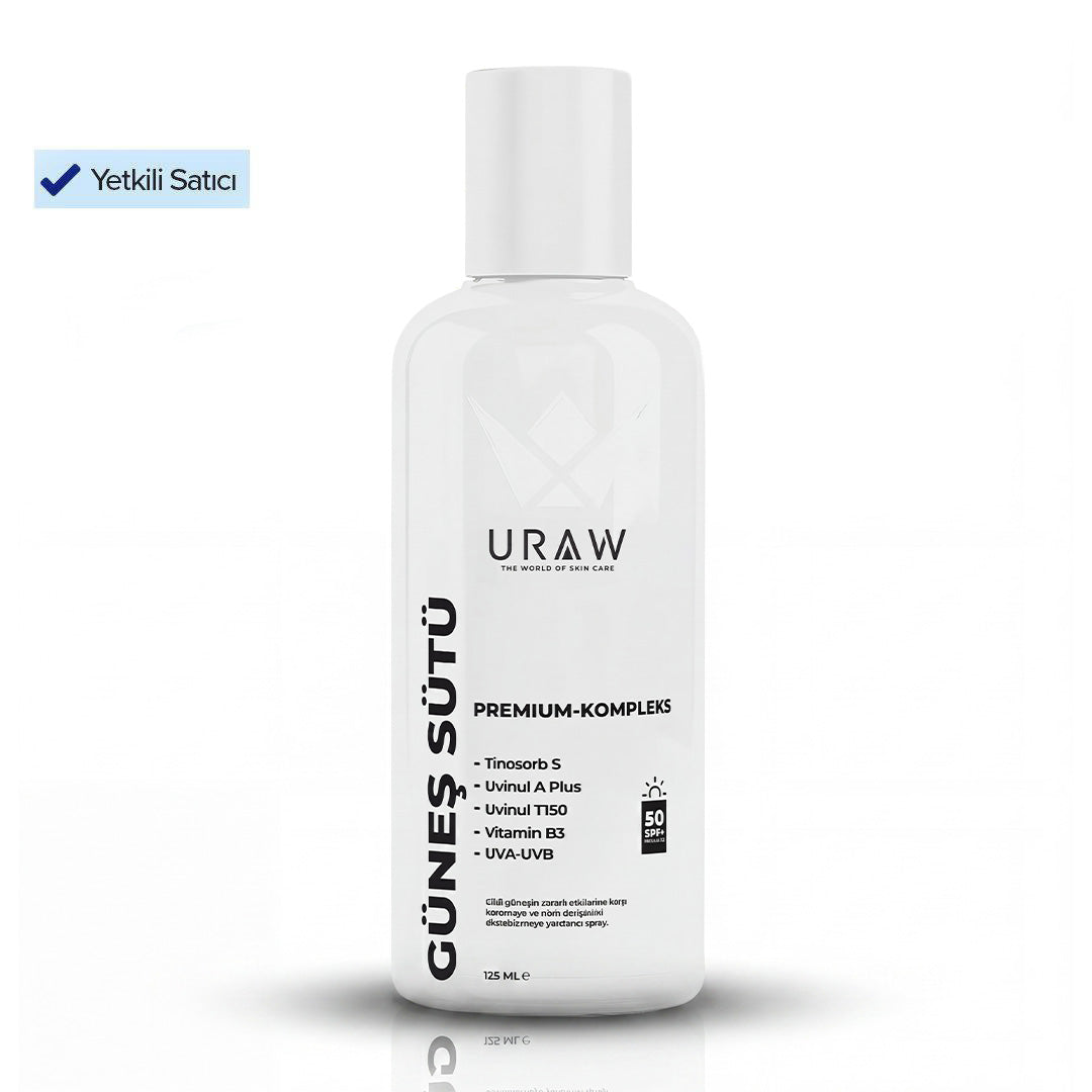 Güneş Sütü Sprey 50 SPF+ Gözenek Sıkılaştırıcı ve Leke Karşıtı (PDRN+ İçerikli Premium Bakım)