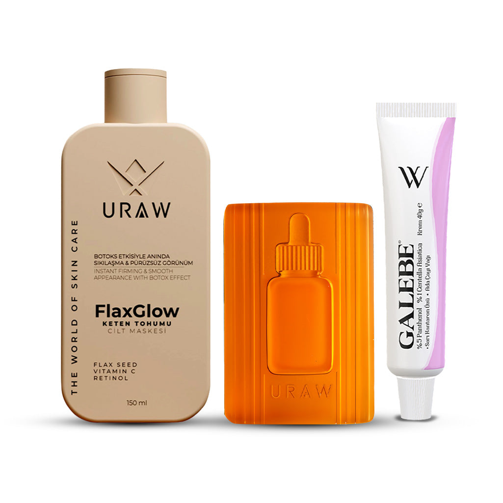 Cilt Temizleme ve Onarım Seti – Maske + Sabun + Krem