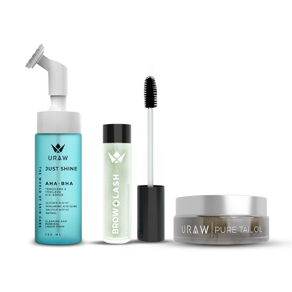 Profesyonel Bakım Seti – Cilt Arındırma, Nem ve Güçlü Bakışlar