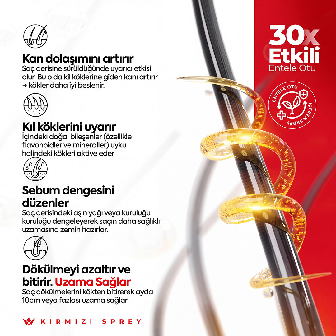 Entele Kırmızı Sprey