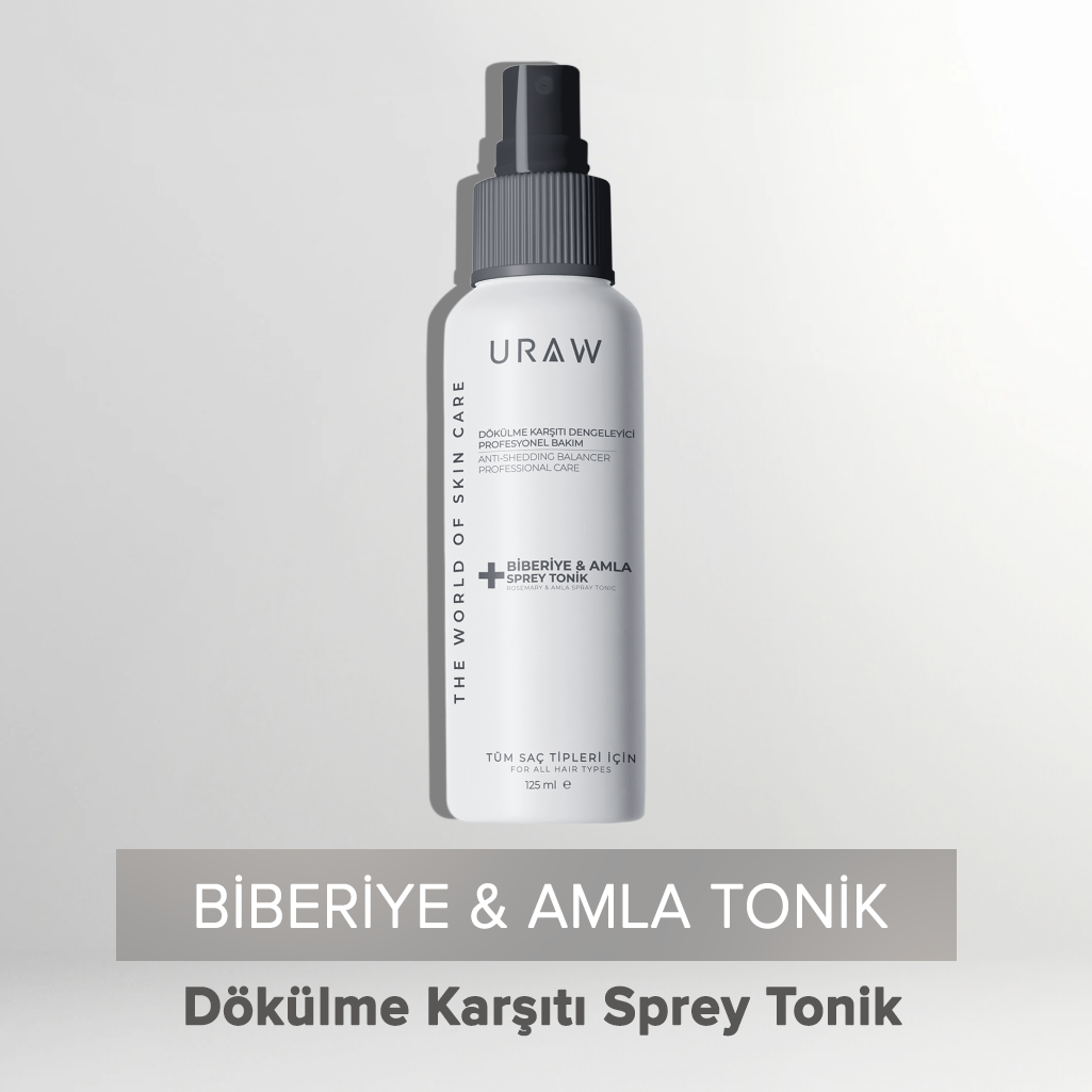 Uraw Biberiye ve Amla Özlü Yenileyici Saç Toniği