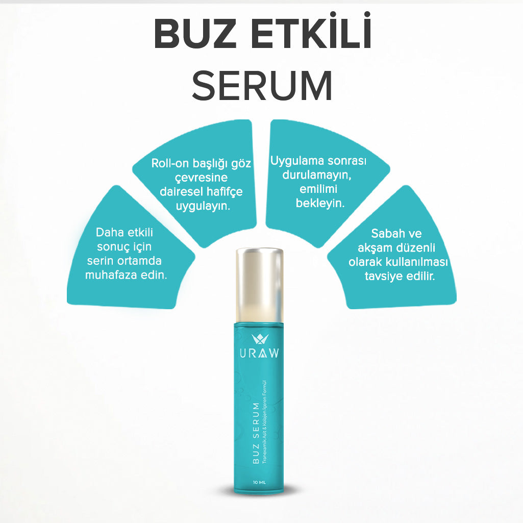Buz Serum – Ciltte Ferahlık, Göz Altı Bakımı ve Profesyonel Etki