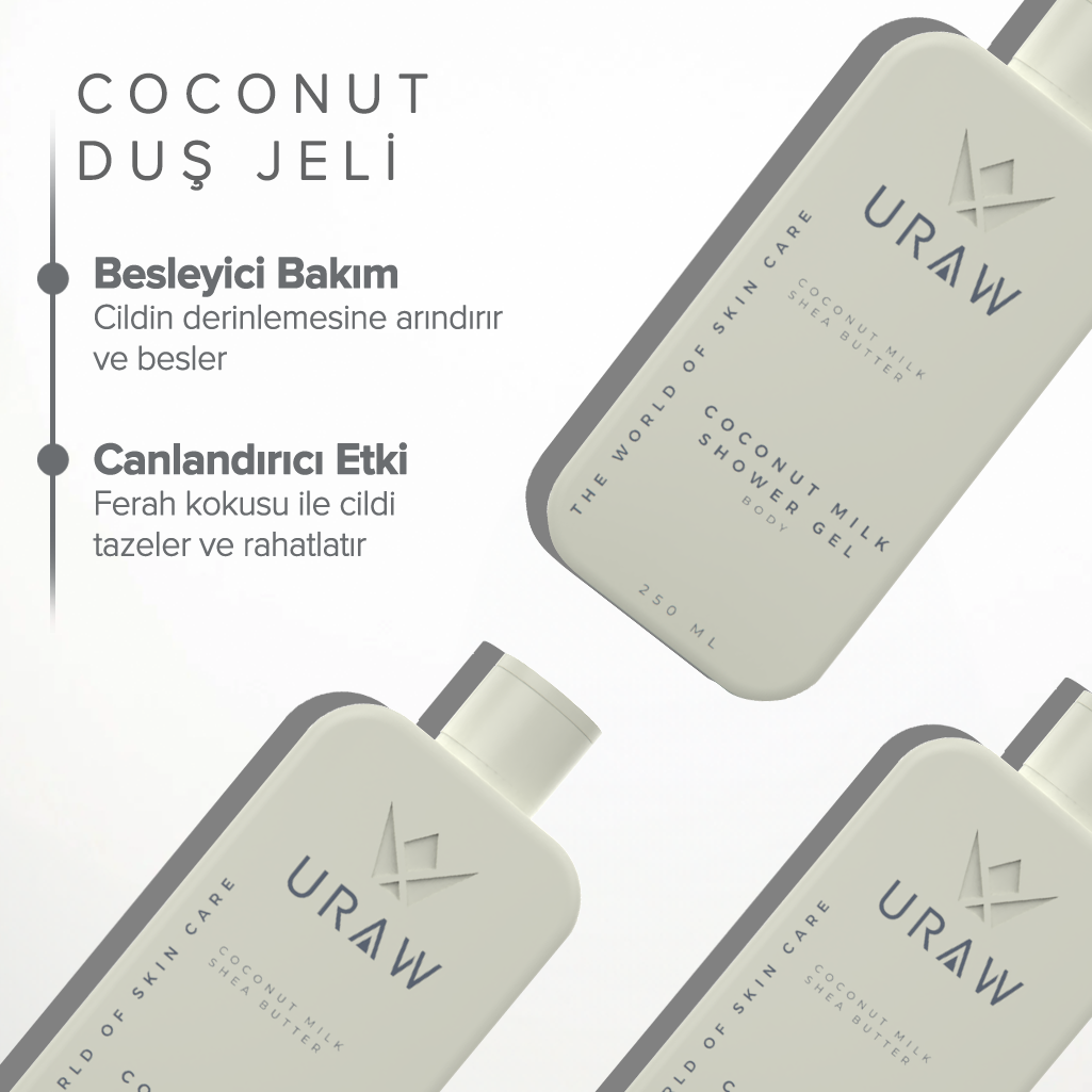 Coconut Duş Jeli ( Derinlemesine Arındırıcı Ve Canlandırıcı Duş Jeli )