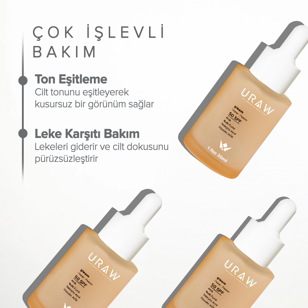Leke Karşıtı Cilt Bakım Serumu ( Gleam Serum )