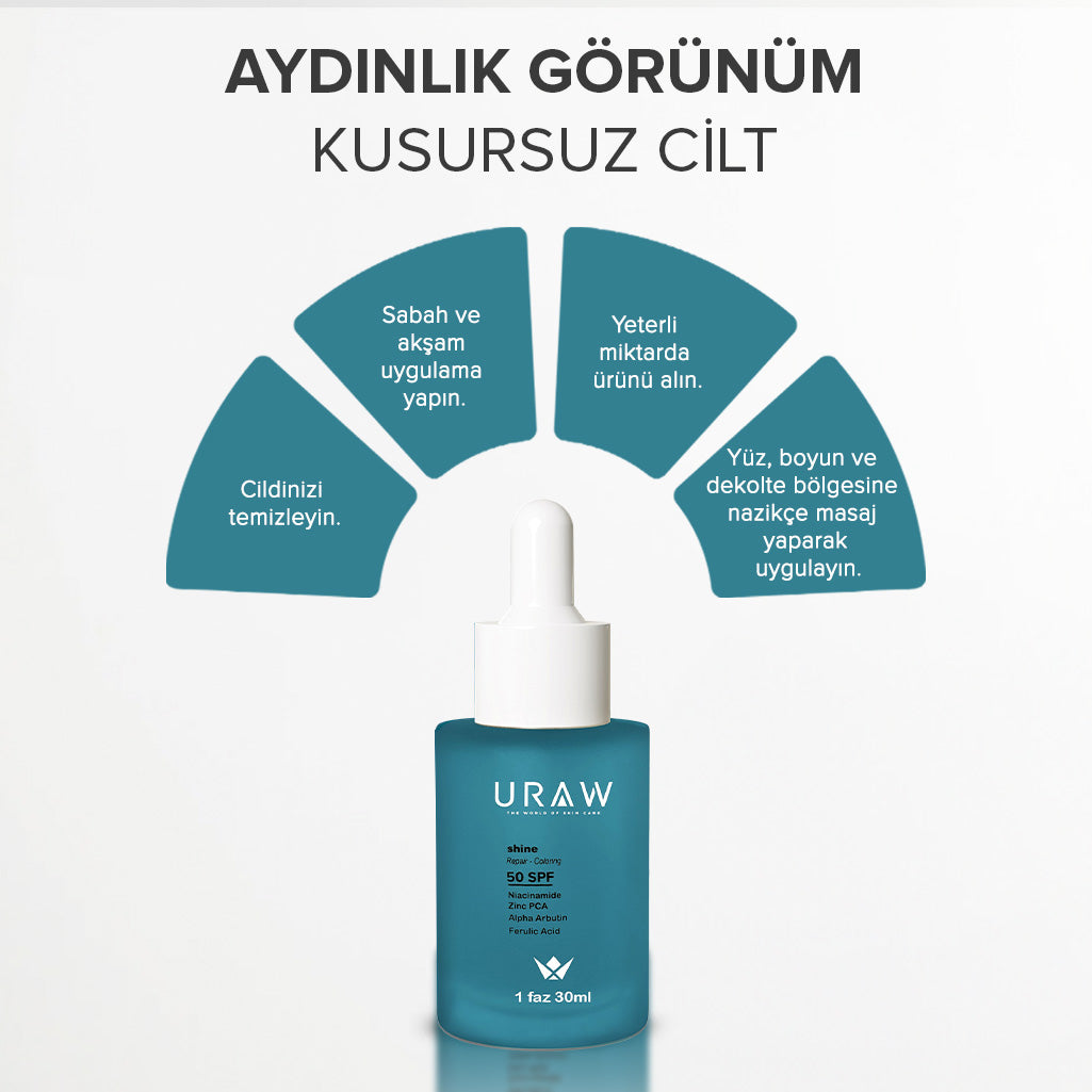Aydınlatıcı Cilt Bakım Serumu ( Shine Serum )