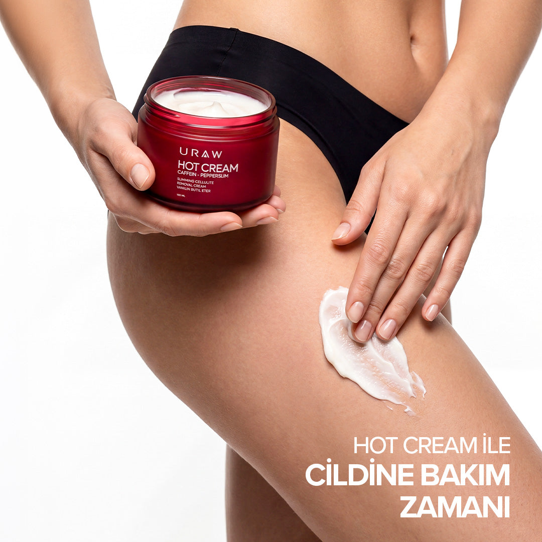 Hot Cream – Sıkılaştırıcı İnceltici ve Selülit Görünümüne Karşı Vücut Bakım Kremi