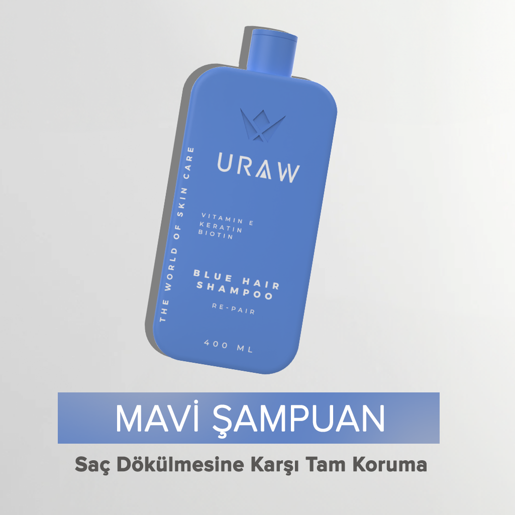 Güçlü Kökler İçin Özel Geliştirilmiş Mavi Şampuan