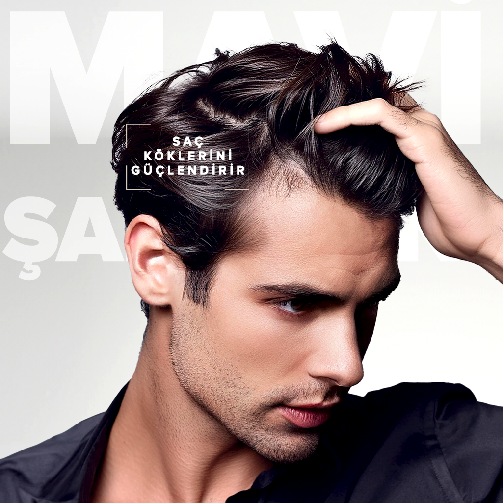 Güçlü Kökler İçin Özel Geliştirilmiş Mavi Şampuan