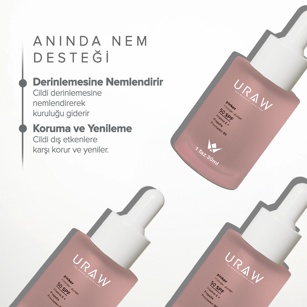 Nemlendirici Cilt Bakım Serumu ( Pinker Serum )