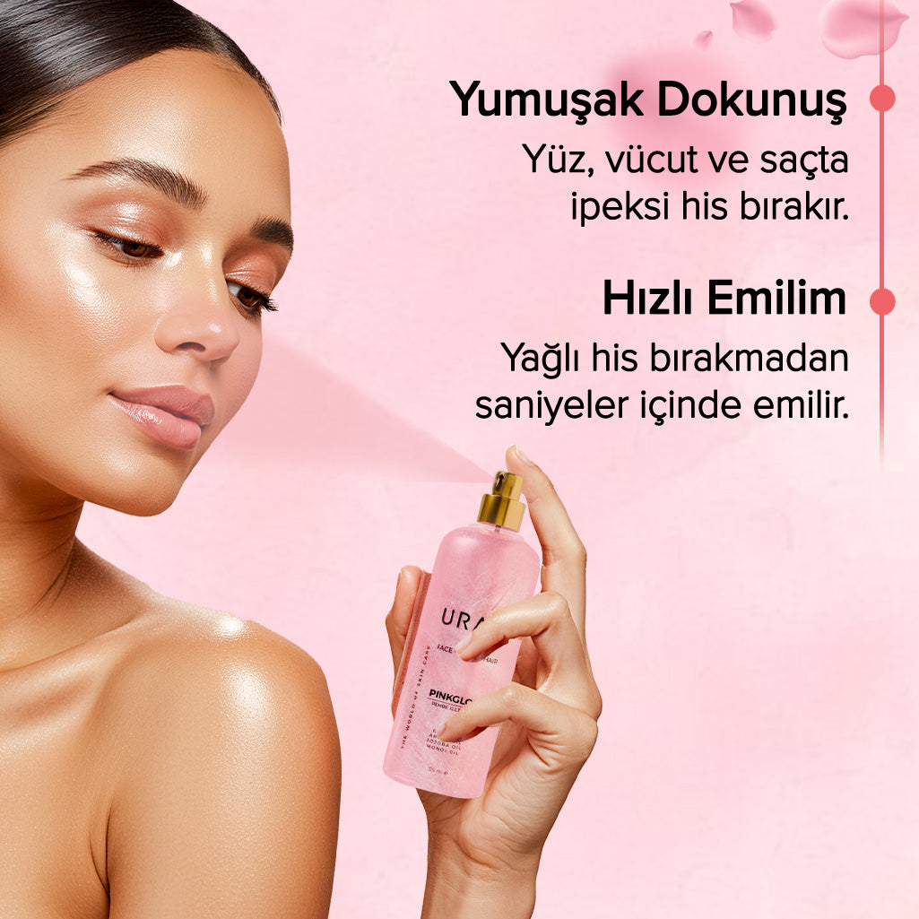 Tatil Bakım Seti : Güneş Koruyucu, Işıltılı Bakım Yağı ve CER Plus Saç Bakım Yağı