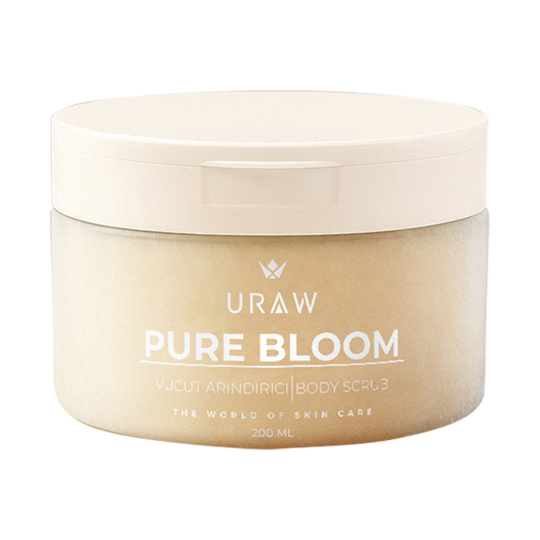 Uraw Pure Bloom Magnolia – Arındırıcı Body Scrub
