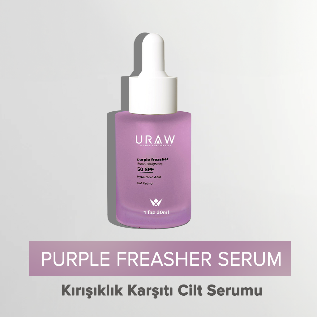 Kırışıklık Karşıtı Cilt Bakım Serumu ( Purple Freasher)
