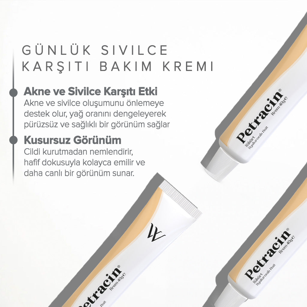 Petracin Krem – Hassas ve Sivilceli Ciltler İçin Yatıştırıcı Bakım