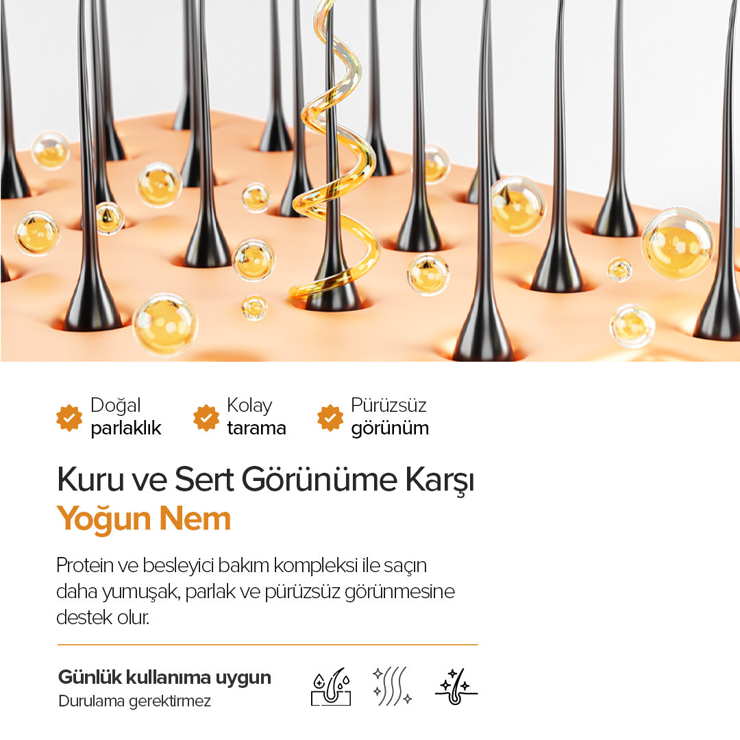 Protein Sütü | Saç Bakım Sütü 125 ML | Durulanmayan Onarıcı Bakım Kompleksi