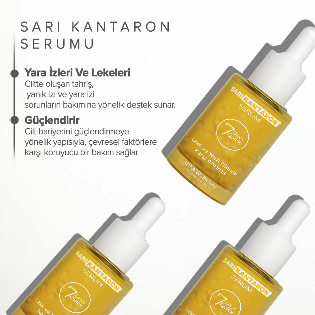 Sarı Kantaron Serumu – Onarıcı, Cilt Tonu Eşitleyici Ve Hücre Yenileyici Bakım