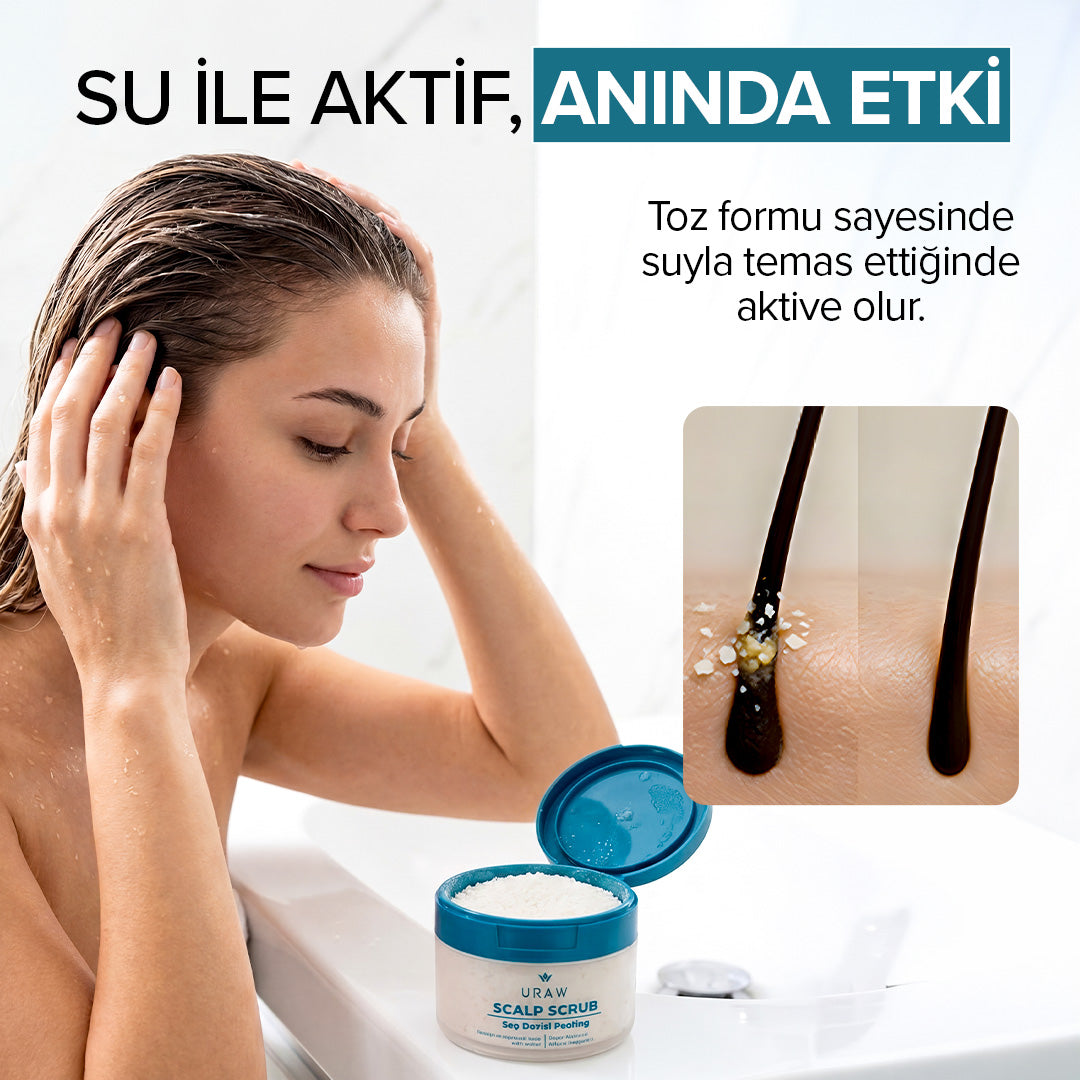 Saç Derisi Peelingi | Arındırıcı ve Dengeleyici Hair Scrub
