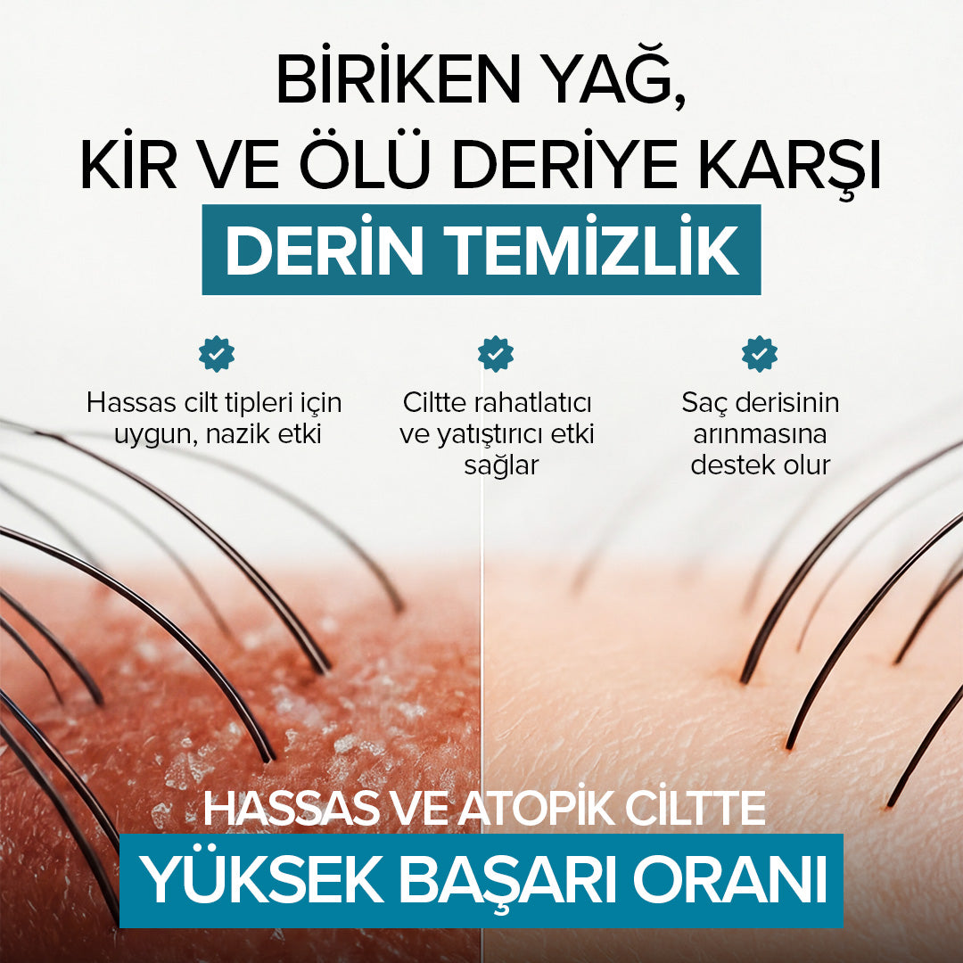 Saç Derisi Peelingi | Arındırıcı ve Dengeleyici Hair Scrub