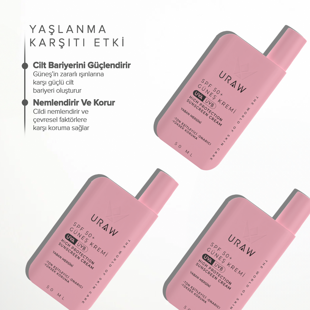 Pink Touch Blueberry ( Yaşlanma Karşıtı Ve Ton Eşitleyici Pembe Bazlı Güneş Koruyucu Krem )