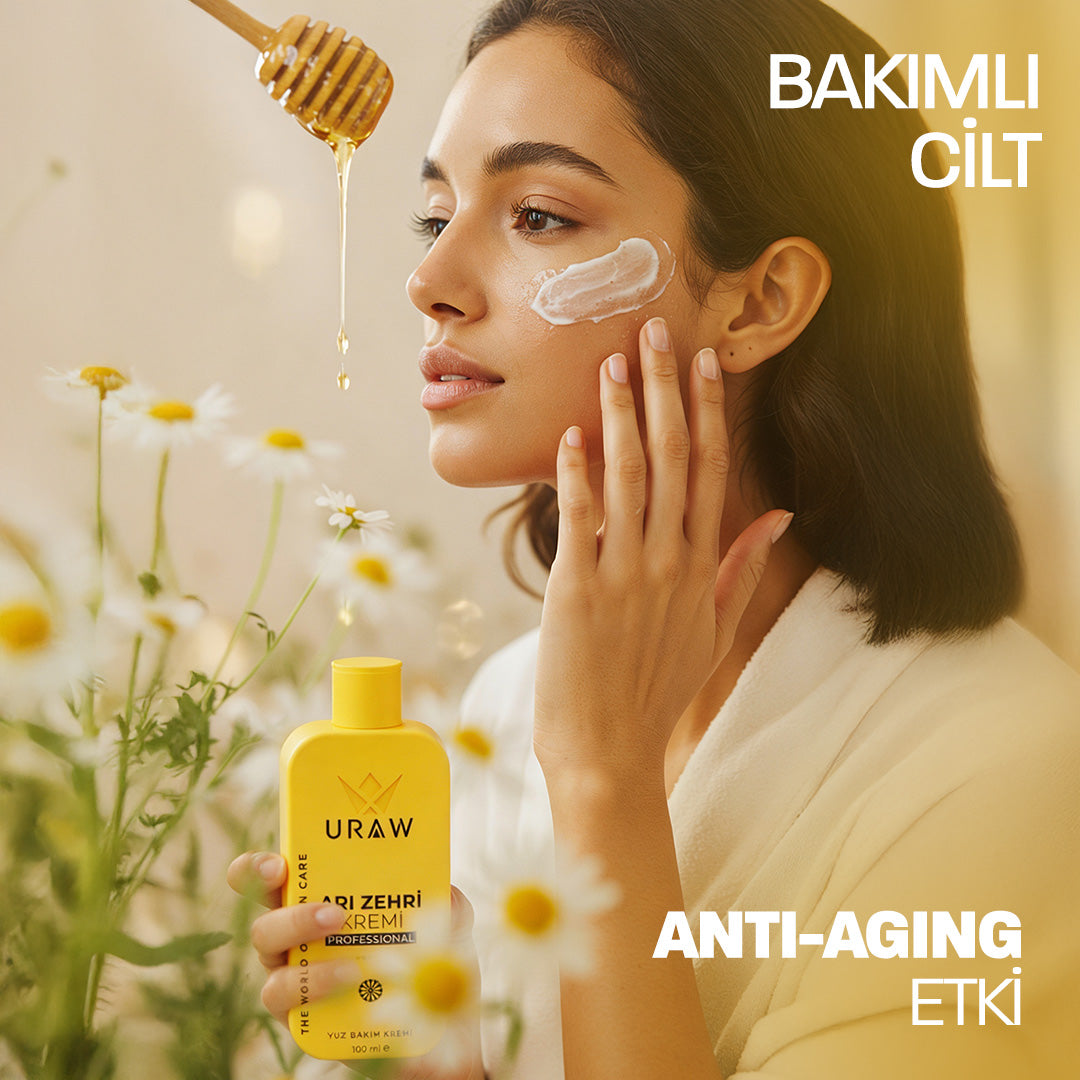 Arı Zehri Krem - Kırışıklık Karşıtı ve Nemlendirici Bakım Kremi
