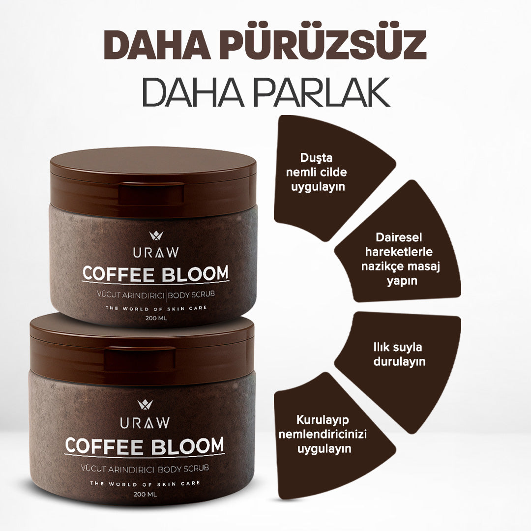 Uraw Coffee Bloom – Arındırıcı Body Scrub