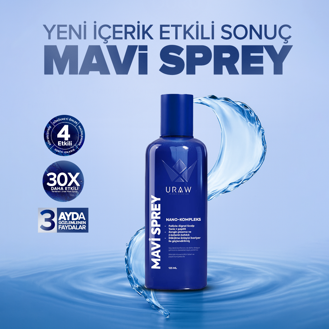 Mavi Sprey - Saç Kökü Aktivasyonunu Destekleyen Gelişmiş Kompleks